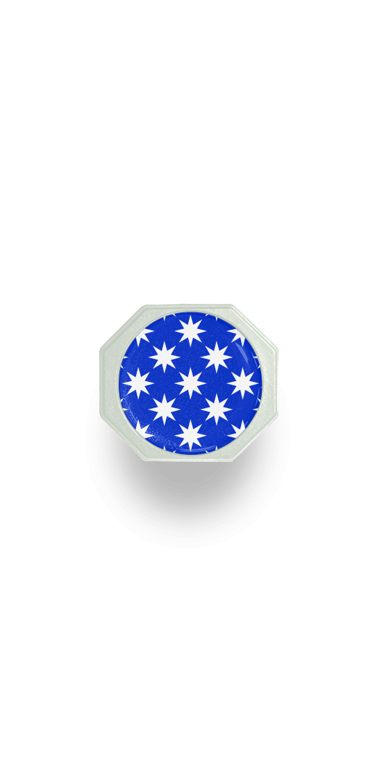 Backcourt Burst Custom Pickleball Paddle - End cap