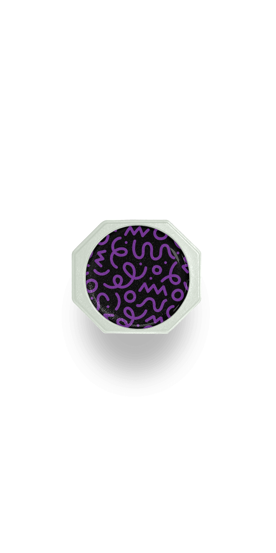 Court Chaos Custom Pickleball Paddle - End cap