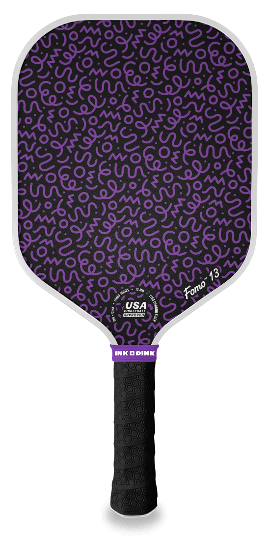 Court Chaos Custom Pickleball Paddle - Front