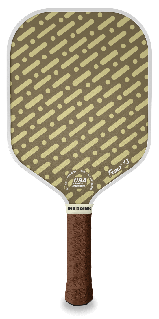 Dink & Dash Custom Pickleball Paddle - Front