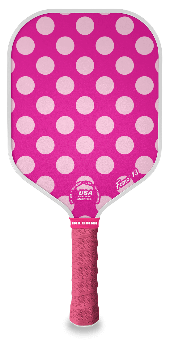 Dink N Dots Custom Pickleball Paddle - Front