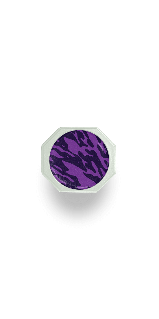 Kitchen Camo Custom Pickleball Paddle - End cap