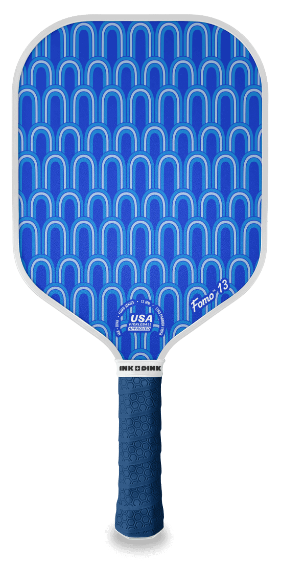 Rainbow Rally Custom Pickleball Paddle - Front