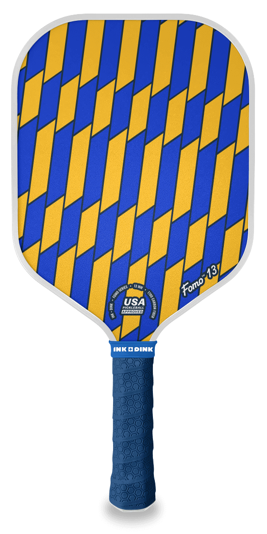 Rhombus Rhythm Custom Pickleball Paddle - Front