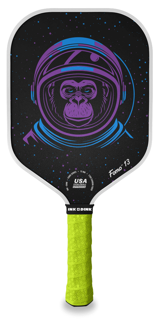 Space Monkey Custom Pickleball Paddle - Front