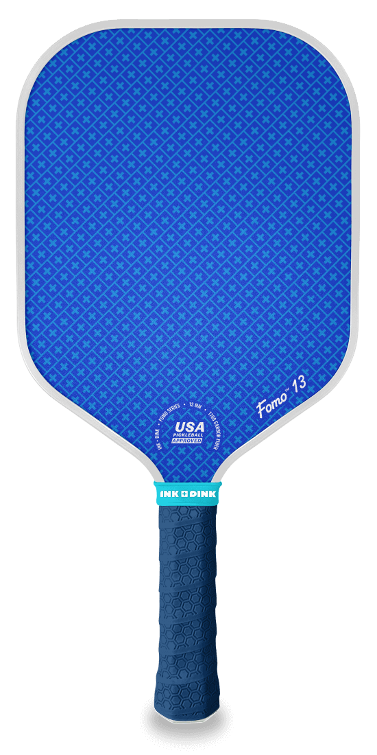 X Marks The Shot Custom Pickleball Paddle - Front