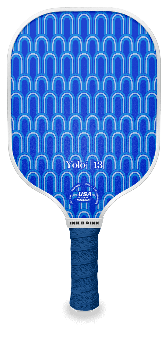 Rainbow Rally Custom Pickleball Paddle