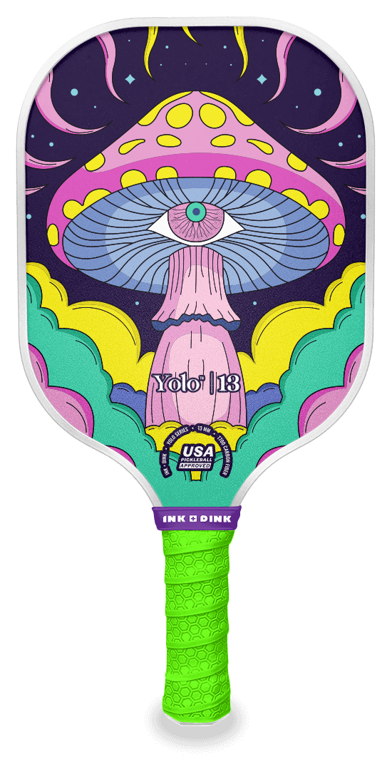 Shroom Bloom Custom Pickleball Paddle