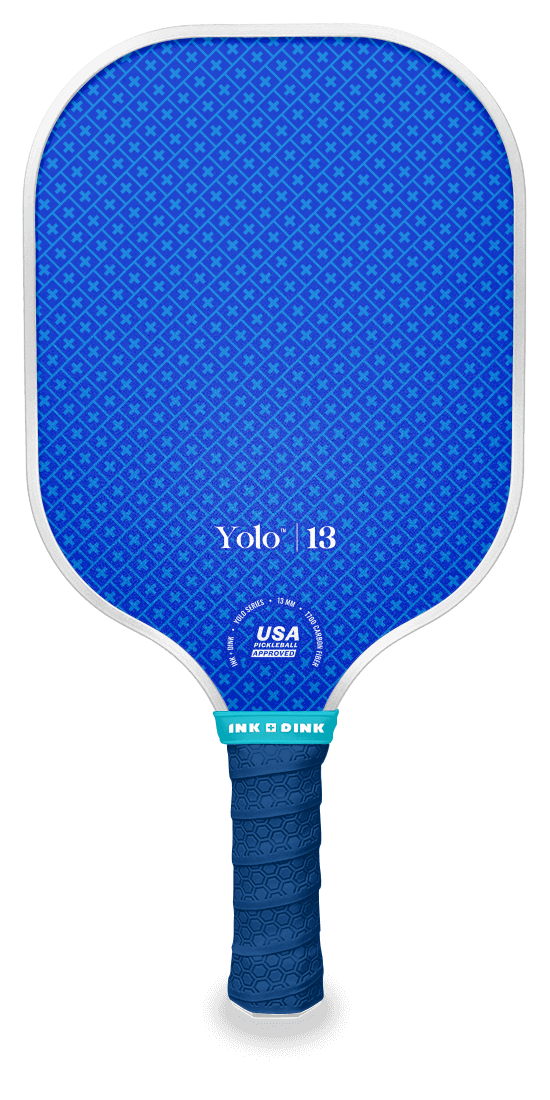 X Marks The Shot Custom Pickleball Paddle